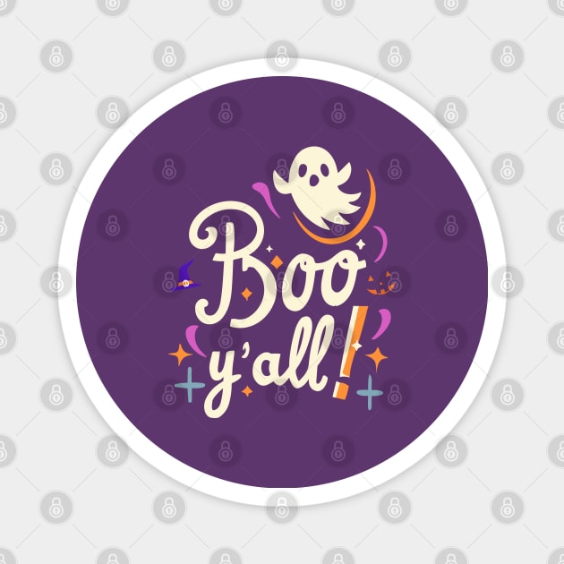 Boo y'all Magnet by TrendyWisp